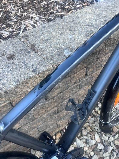Trek FX 2 charcoal grey bike