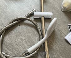 Triton T90 shower head and rail
