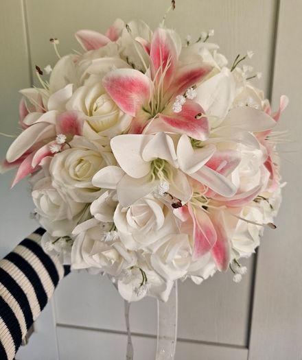 Artificial wedding bouquets