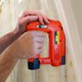 Cordless 12V Staple/Nail Gun with Storage Bag & 400 Staples, Uses Type 13 & 53 Staples and Type 180 Nails Image 3