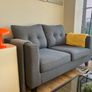2 Grey Sofas in Excellent Condition Only 1 Year Old Image 3