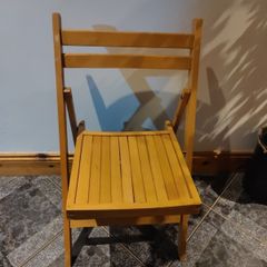 wooden foldable chairs