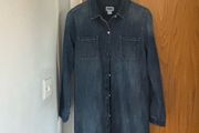 Old Navy Blue Denim Dress