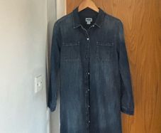 Old Navy Blue Denim Dress