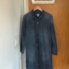 Ole Navy Blue Denim Dress