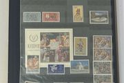 Collection: Cyprus, Greece, Italy and San Marino Stamps both mint an commemorative stamps on 41 pages