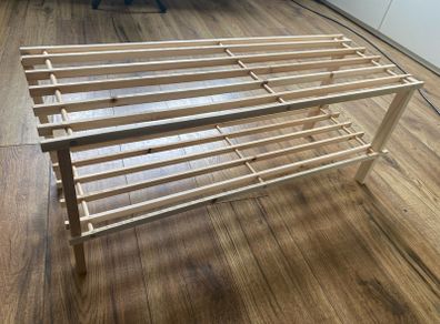 shoe racks x 2