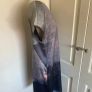 Jigsaw size 10 lined silk dress - grey/gold Image 3