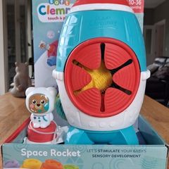 Clementoni Soft Clemmy Touch and Play Sensory Space Rocket