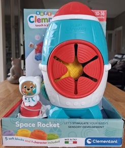 Clementoni Soft Clemmy Touch and Play Sensory Space Rocket