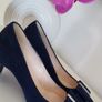 PETER KAISER Pavilia navy suede court shoe - Sz 4UK - Rrp 179 (New) Image 5