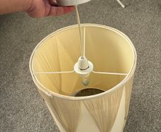 Lamp Shade with Bulb