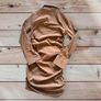 Zara Brown Ruched Shirt Dress Image 4