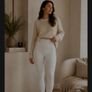 Freddy WR.UP high waist XS White faux leather trousers Image 2