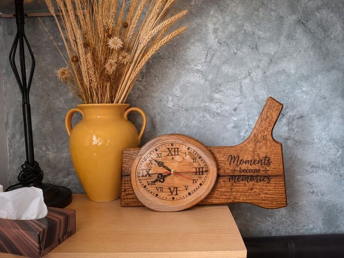 Handmade Wooden Clock