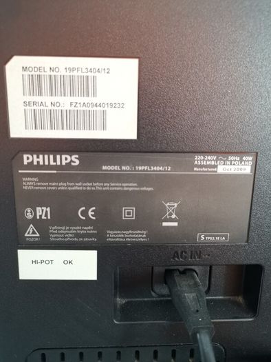 Price reduced 19 inch Philips TV in good condition