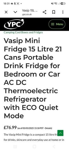 Mini Fridge