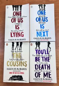 One Of Us Is Lying, Books 1,3,4&5 by Karen M McManus