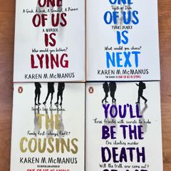 One Of Us Is Lying, Books 1,3,4&5 by Karen M McManus