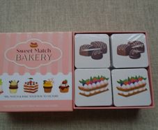 Sweet Match bakery card game. Games, Matching game, Gift,Age 3 +