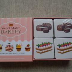 Sweet Match bakery card game. Games, Matching game, Gift,Age 3 +