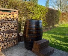 Ice Bath / Cold Plunge Whiskey Barrel