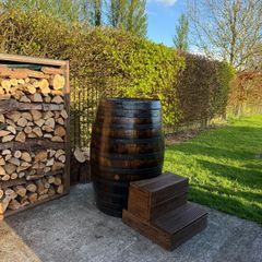 Ice Bath / Cold Plunge Whiskey Barrel