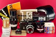 Nikon F complete with accessories
