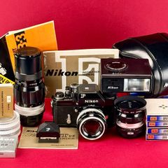 Nikon F complete with accessories