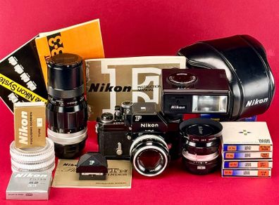 Nikon F complete with accessories
