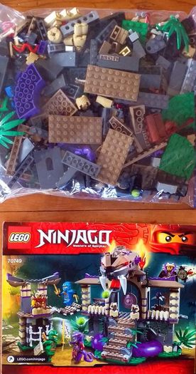 Lego Ninjago 70749: Enter The Serpent (2015) 100% Complete W/Box