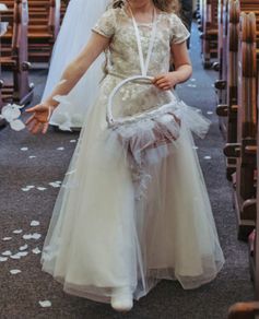 Flower girl dress age 7