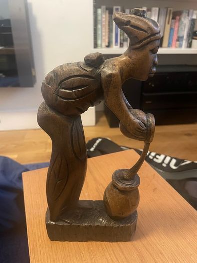 Wooden african scultpure