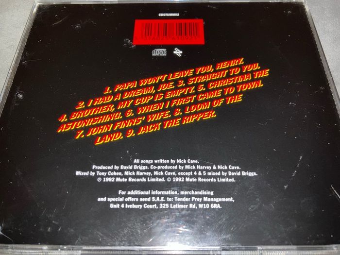 Henry's Dream By Nick Cave & The Bad Seeds    CD