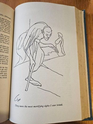 Gullivers Travels Vintage 1940s Beautiful Illustrated Hardback In Good Condition.  See Photos For Same.