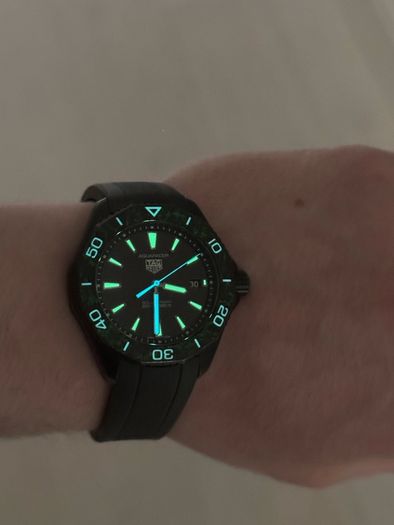 Tag Heuer Aquaracer Solargraph watch