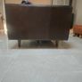 Brown Leather Sofa Image 3
