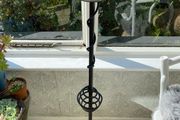 Wrought Iron Floor Candle Holder