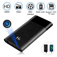 Spy Mini Camera Power Bank 1080P 5000mAh Charger Night Vision Mobile detection Cam
