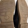 Genuine Leather Black Fur Lined Ankle Boots Size 5 Image 5