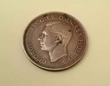 1952 George VI UK Half Penny