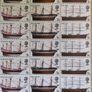 Sheets of Vintage UK Postage Stamps Image 7