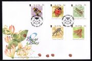 2001 Isle of Man Insects Commemorative Stamps First Day Cover (FDC)