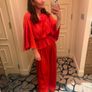 red jumpsuit Image 3