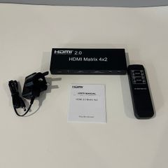 4-2 HDMI Matrix Switch - 4K 60Hz