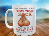 Step Fathers Day Rude Mug