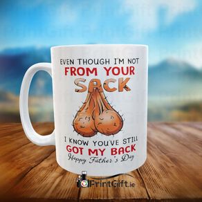 Step Fathers Day Rude Mug