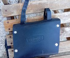 leather motorcycle/bicycle bag