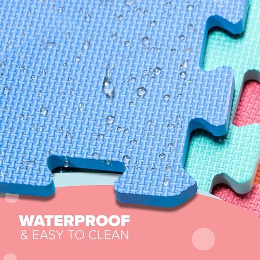 NEW SALE - Foam Baby Play Mat (29x29cm)  Thick & Soft EVA Foam Interlocking Floor Tile Matting for Children