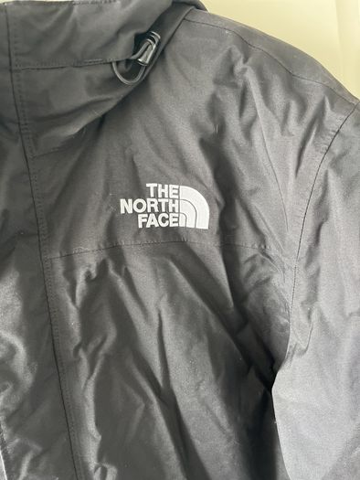 The North Face Men's Black Hooded Parka Jacket Size XL